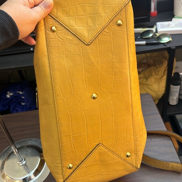 Authentic MCM Croc Skin Bag - Picture 9 of 15